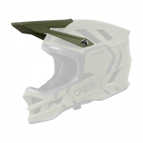 O'Neal Blade Polyacrylite Strike Visor Helm Blende Schirm grün/schwarz Oneal 