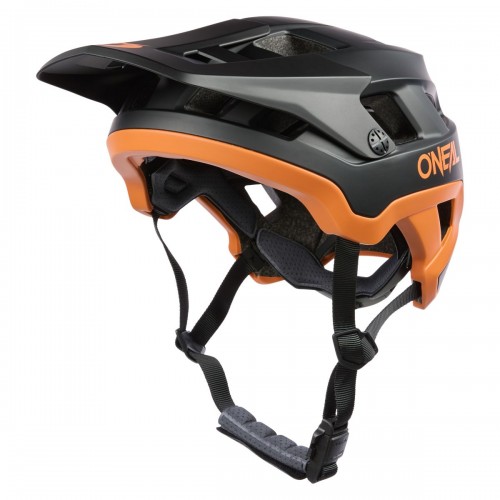 O'Neal Defender Solid All Mountain MTB Fahrrad Helm schwarz/orange 2025 Oneal 