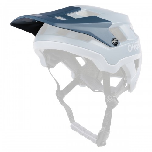 O'Neal Defender Solid Visor Helm Blende Schirm blau Oneal 