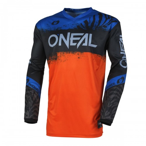 O'Neal Element Shocker Youth Kinder FR Jersey Trikot lang orange/blau 2026 Oneal 