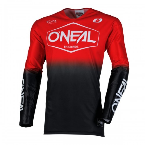 O'Neal Mayhem Hexx FR Jersey Trikot lang schwarz/rot 2026 Oneal 