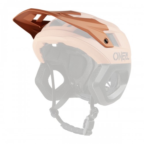 O'Neal Trapper Solid Visor Helm Blende Schirm caramel braun Oneal 