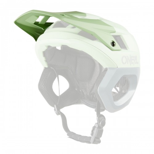 O'Neal Trapper Solid Visor Helm Blende Schirm grün Oneal 