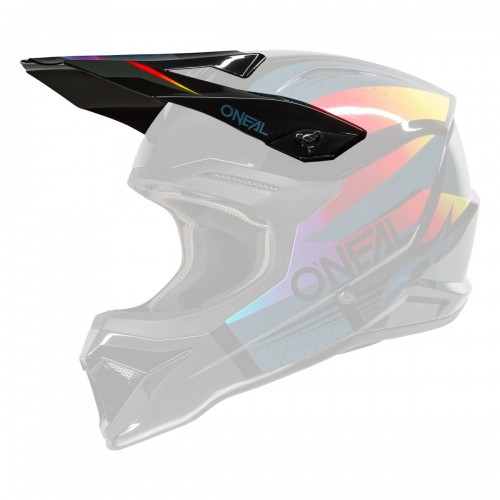 ONeal 1SRS Youth Rc Visor Helmschirm schwarz/multi 2026 