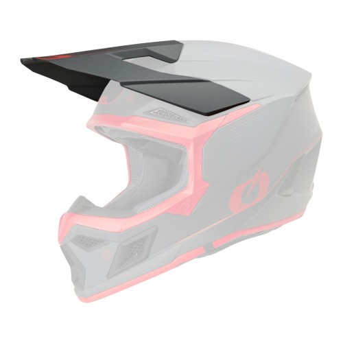 ONeal 3SRS E-stroke Visor Helmschirm grau/rot 2026 