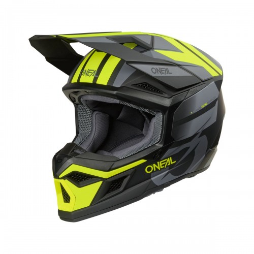 ONeal 3SRS Ride Motocross Enduro MTB Helm schwarz/grau/gelb 2026 