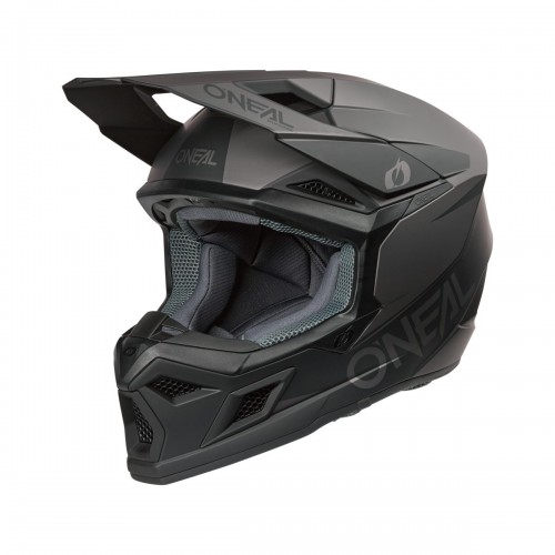 ONeal 3SRS Solid Motocross Enduro MTB Helm schwarz/grau 2026 