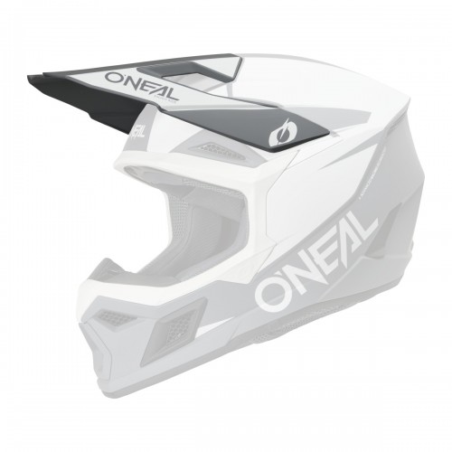 ONeal 3SRS Solid Visor Helmschirm weiß/schwarz 2026 