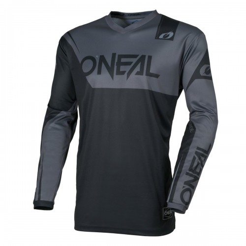 ONeal Element Youth Racewear Kinder Motocross langarm Jersey schwarz/grau 2026 
