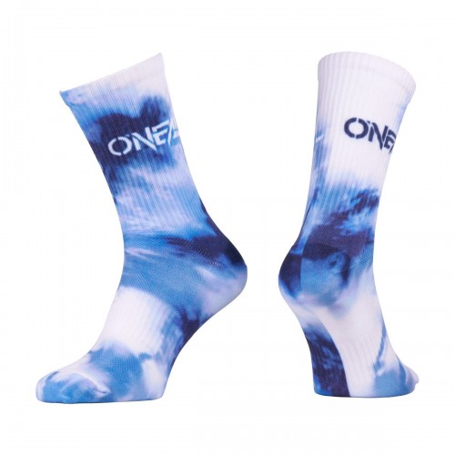 ONeal MTB Performance Twist MTB Fahrradsocken blau/weiß 2026 