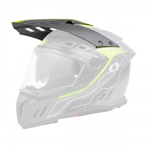 ONeal Sierra RS Echo Visor Helmschirm schwarz/gelb 2026 