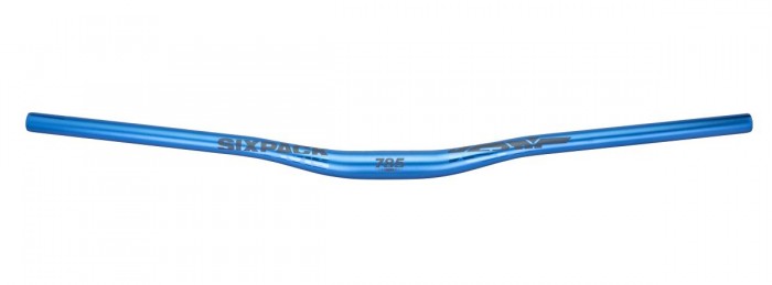 Sixpack Vertic Fahrrad Lenker 785mm x 31.8mm blau 