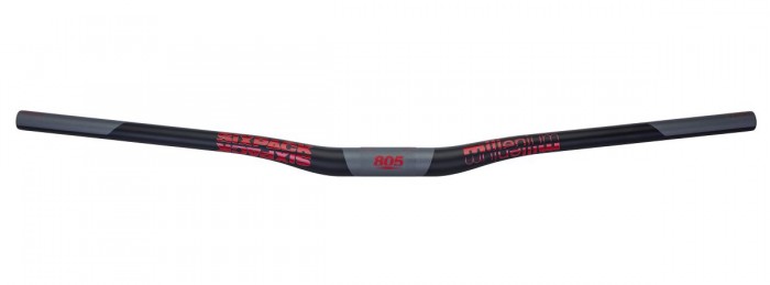 Sixpack Millenium Carbon Fahrrad Lenker 805mm x 31.8mm / 35mm schwarz/rot 