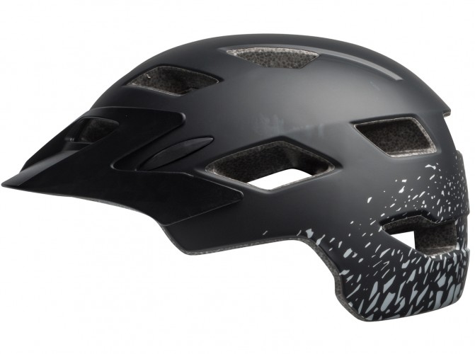 Bell Sidetrack Youth Jugend Fahrrad Helm Gr. 50-57cm schwarz/grau 2024 