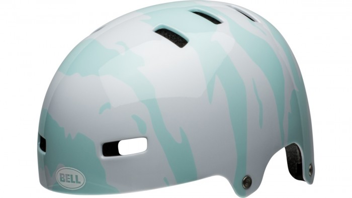 Bell Span BMX Dirt Kinder Fahrrad Helm blau/weiß 2025 