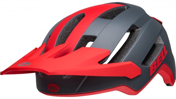 Bell 4Forty Air MIPS MTB Fahrrad Helm matt grau/rot 2024 