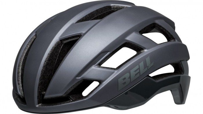 Bell Falcon XR LED MIPS Rennrad Fahrrad Helm matt grau 2024 