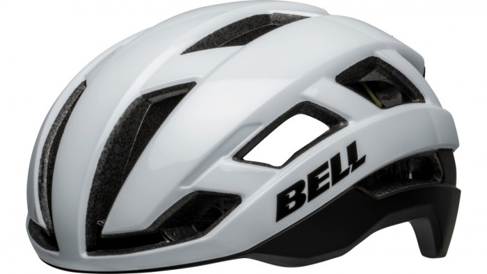 Bell Falcon XR MIPS Rennrad Fahrrad Helm matt weiß/schwarz 2024 