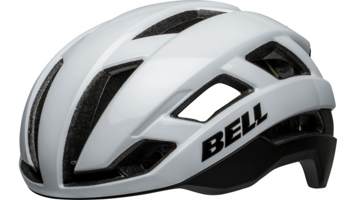 Bell Falcon XR MIPS Rennrad Fahrrad Helm matt weiß/schwarz 2025 