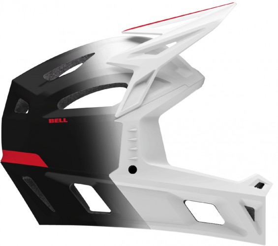 Bell Full-Air Mips MTB / DH Fahrradhelm grid weiß/schwarz 2026 