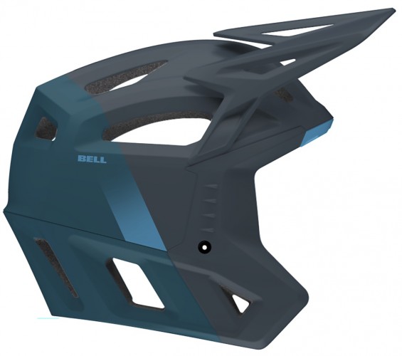 Bell 3QTR-Air Mips MTB Fahrradhelm ratio steel grau 2026 
