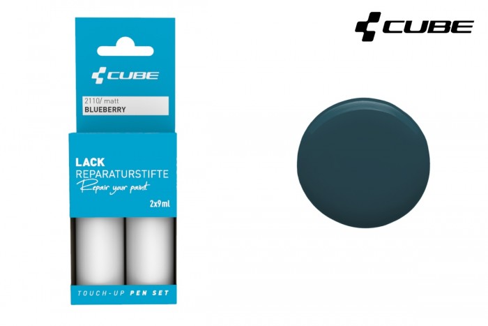 Cube Touch-Up Pen Lackreparaturstift Set matt Blueberry 