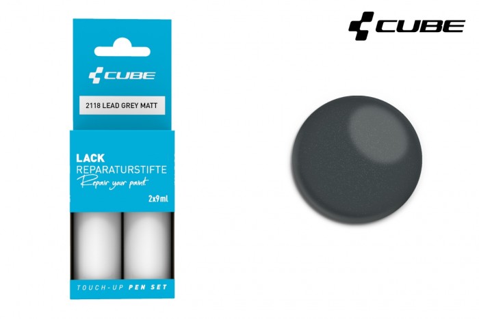 Cube Touch-Up Pen Lackreparaturstift Set 30ml / 49.83¤ / Liter matt lead grey 