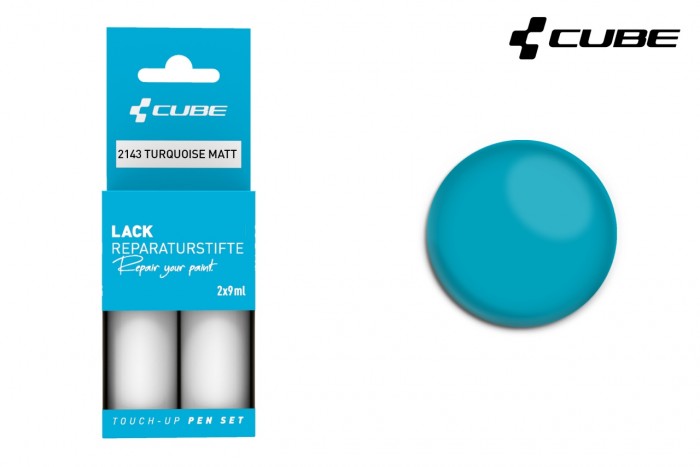 Cube Touch-Up Pen Lackreparaturstift Set 30ml / 49.83¤ / Liter matt turquoise 