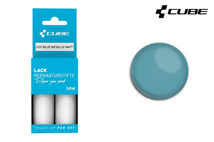 Cube Touch-Up Pen Lackreparaturstift Set 30ml / 49.83¤ / Liter matt blue metallic 