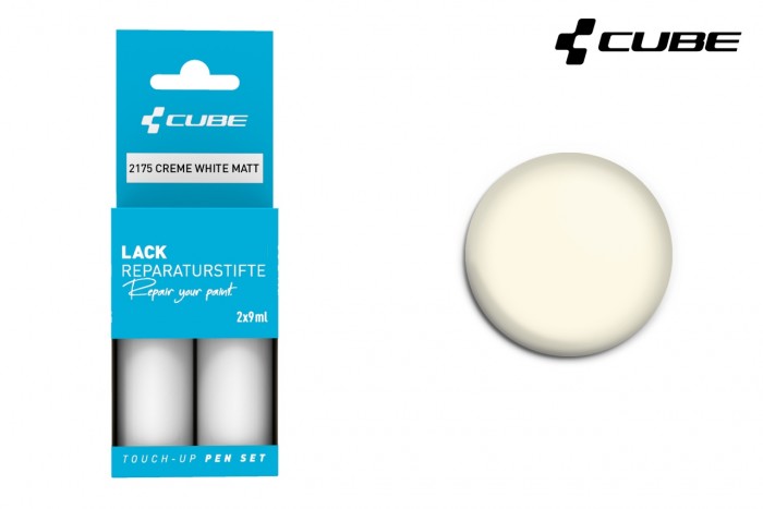 Cube Touch-Up Pen Lackreparaturstift Set 30ml / 49.83¤ / Liter matt creme white 