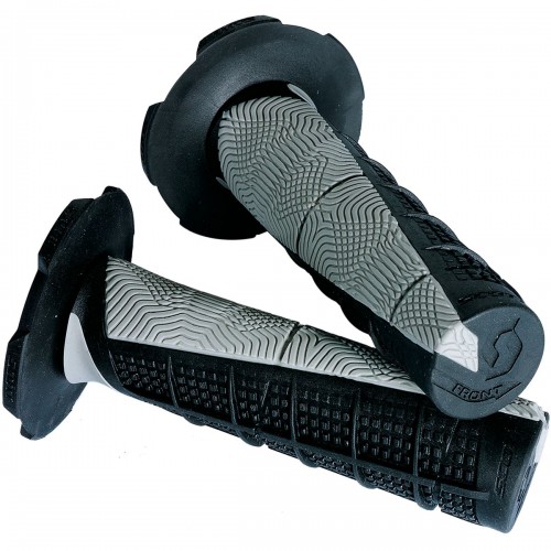 Scott Duece MX Motorrad Griffe inkl.Donut schwarz/grau 