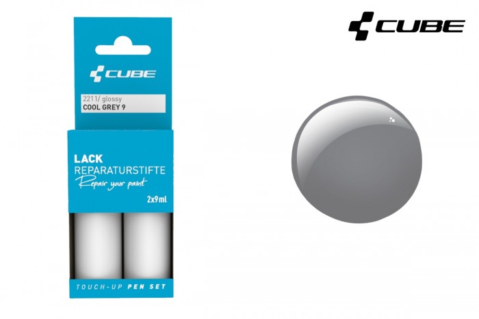Cube Touch-Up Pen Lackreparaturstift Set cool grey 9 