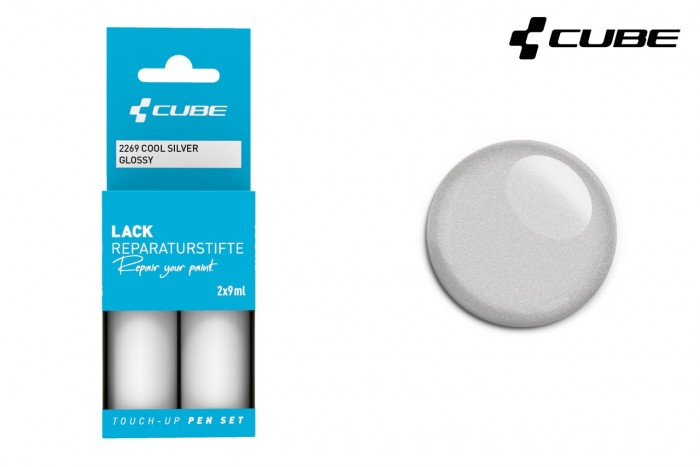 Cube Touch-Up Pen Lackreparaturstift Set 30ml / 49.83¤ / Liter cool silver glossy 