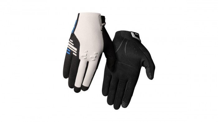 Giro Havoc Fahrrad Handschuhe lang grau/blau 2025 