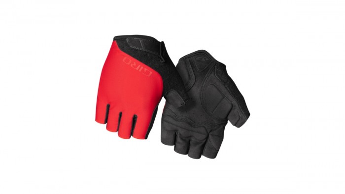 Giro Jag Fahrrad Handschuhe kurz rot/schwarz 2025 