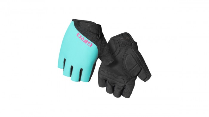 Giro Jag'ette Damen Fahrrad Handschuhe kurz türkis/schwarz 2025 
