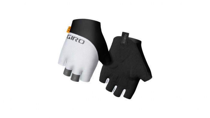 Giro Supernatural Lite Fahrrad Handschuhe kurz weiß/schwarz 2024 