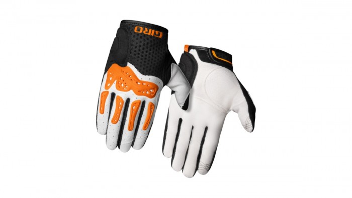 Giro Gnar Fahrrad Handschuhe lang orange/grau 2025 