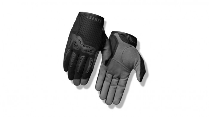 Giro Gnar Fahrrad Handschuhe lang schwarz/grau 2023 