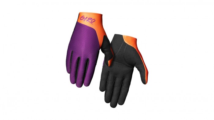 Giro Trixter Youth Kinder / Jugend Fahrrad Handschuhe lang lila 2025 