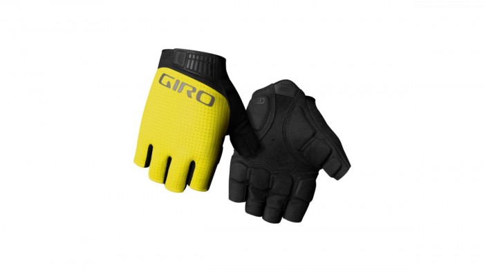 Giro Bravo Gel II Fahrrad Handschuhe kurz gelb 2025 