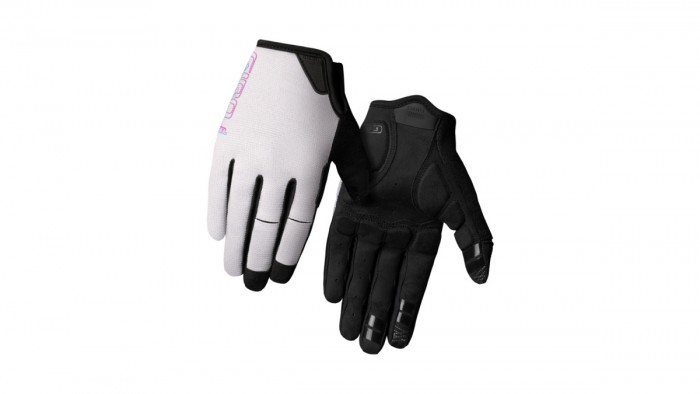Giro La DND Gel Damen Fahrrad Handschuhe lang sharkskin grau 2025 S (7)