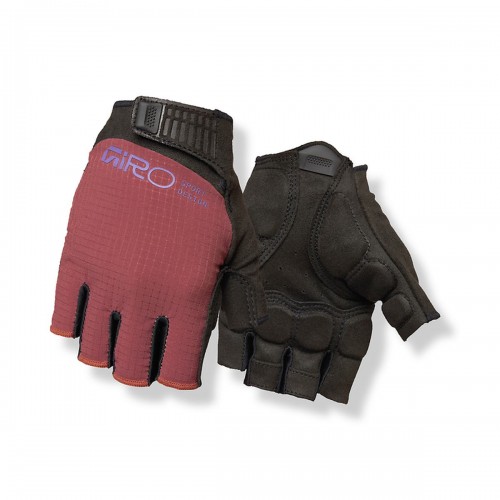 Giro Tessa II Gel Damen Rennrad Fahrradhandschuhe kurz maroon rot 2026 