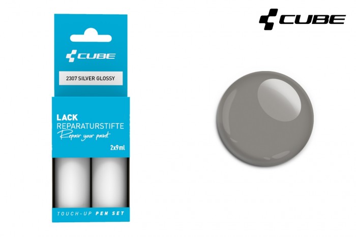 Cube Touch-Up Pen Lackreparaturstift Set 30ml / 49.83¤ / Liter grey glossy 
