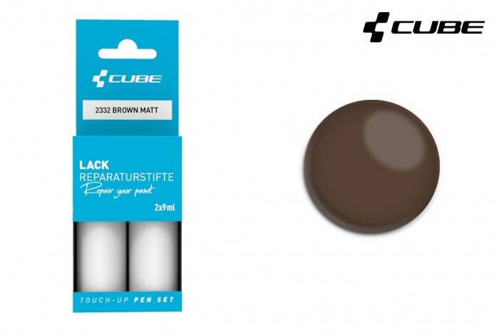 Cube Touch-Up Pen Lackreparaturstift Set 30ml / 49.83¤ / Liter matt brown 