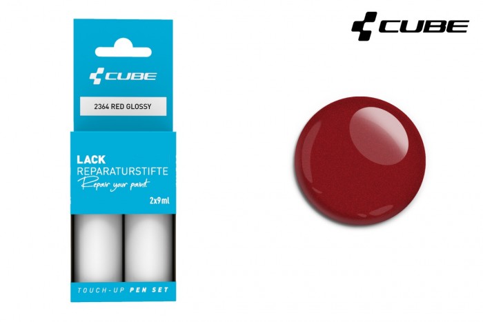 Cube Touch-Up Pen Lackreparaturstift Set 30ml / 49.83¤ / Liter red glossy 