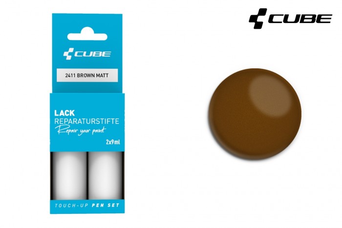 Cube Touch-Up Pen Lackreparaturstift Set 30ml / 49.83¤ / Liter matt brown 