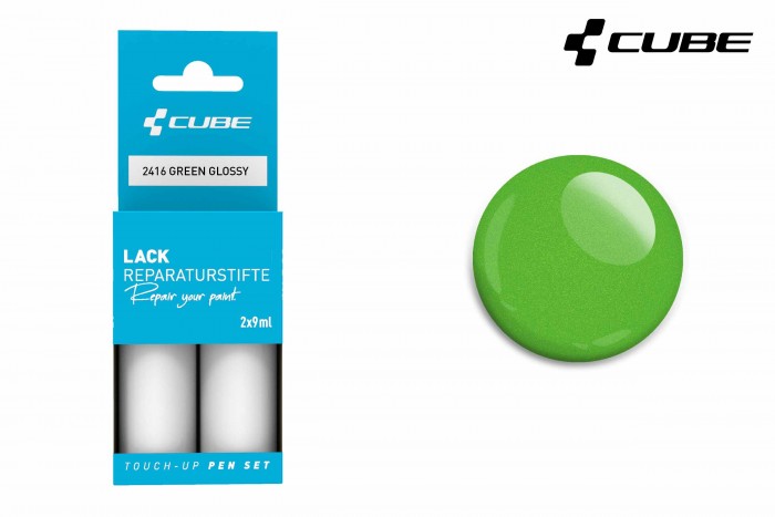 Cube Touch-Up Pen Lackreparaturstift Set 30ml / 49.83 / Liter green glossy 