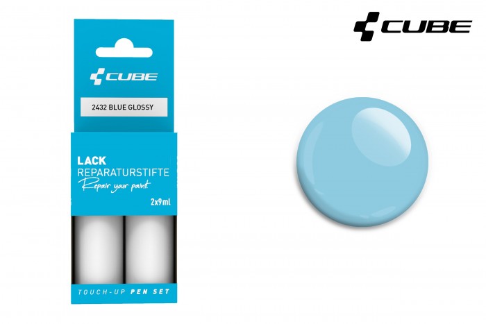 Cube Touch-Up Pen Lackreparaturstift Set 30ml / 49.83 / Liter blue glossy 