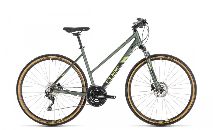 Cube Nature Exc Damen Cross Trekking Fahrrad grün/schwarz 2019 